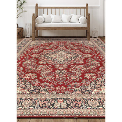 Hand Knotted Wool Oriental Indoor Rug
