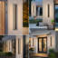 Ensemble de 2 appliques murales 39,3 po Adali.-216196172-216196170