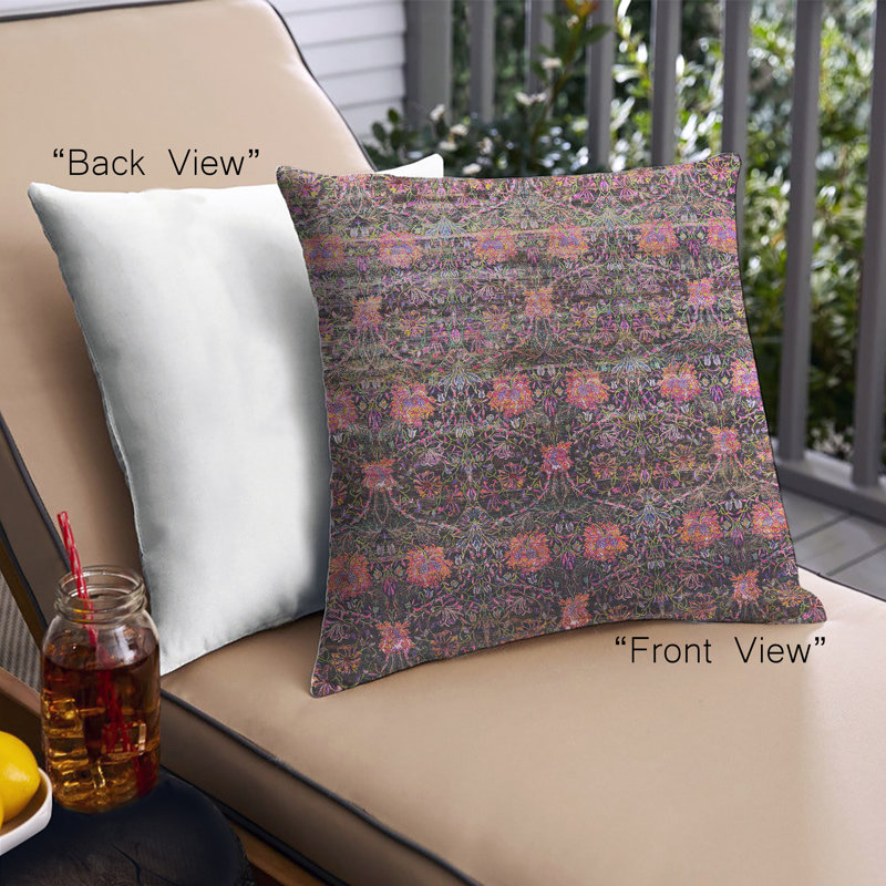 Mid-Century Modern Urban 1536 Outdoor Throw Pillow