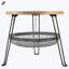 Table de bout en bois massif Ascano