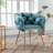 Modern Simple Leisure Velvet Single Sofa Chair for Bedroom-1503040801