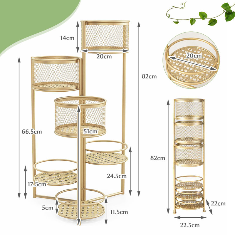 Halcourt Plant Stand 6 Tier