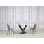 4 Gaviota Fabric Velvet Upholstered Dining Chair-2009143170-2010223066