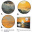 Mouettes au coucher du soleil sur la plage-1346817142-1346817146