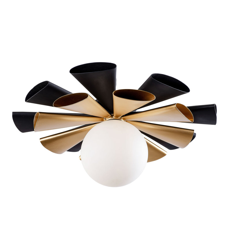 Plafonnier encastré convertible 1 litre Daphne, H 6 po x l 18 po x P 18 po
