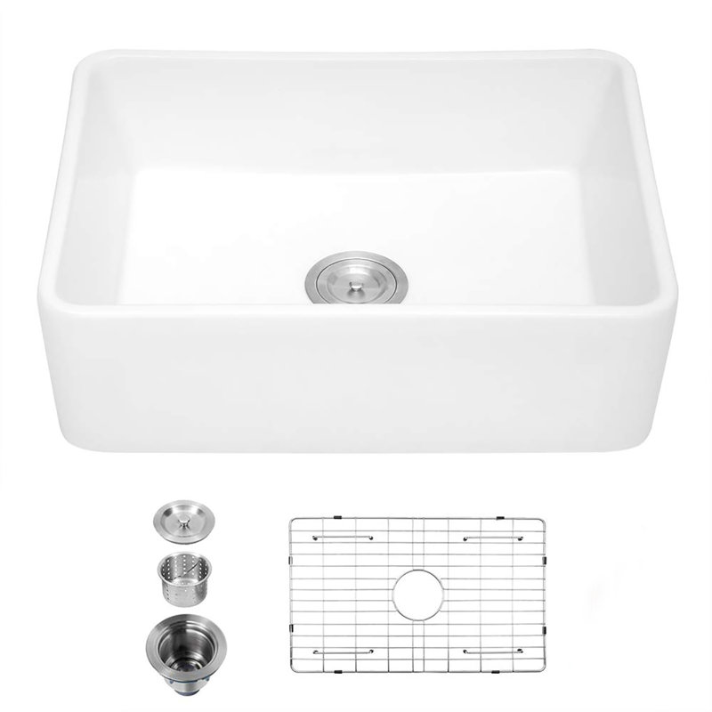 Évier de cuisine simple 30 po x 20 po