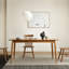 Ensemble de table rétro en bois de cerisier-106224428