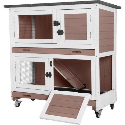 Cage à lapins intérieure mobile Rabbit Hutch