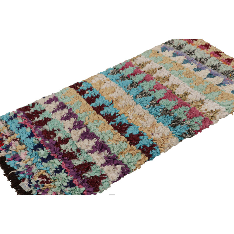 Wool Chevron Area Rug