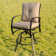 Kain Metal Outdoor 30'' Bar Stool with Cushion