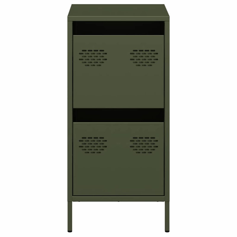 Ameyali End Table, Olive Green