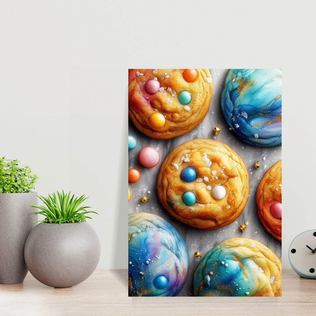 Colorful Dessert Treats Colorful Vibrant Whimsical Wall Art Print