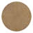 Pula 24'' Tall Abstract Round End Table with Shelf
