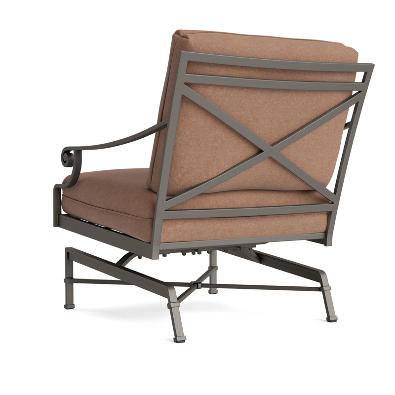 Venetian Outdoor Lounge Chair, Fusion Clay, Mica