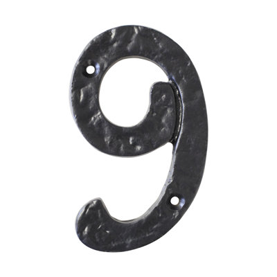 4'' H Metal House Number