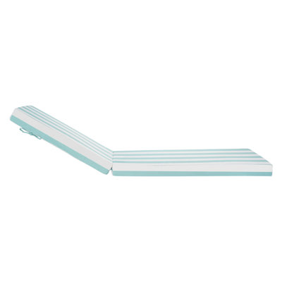 Ensemble de 2 coussins de chaise longue d'extérieur imperméables de 80 x 26 po