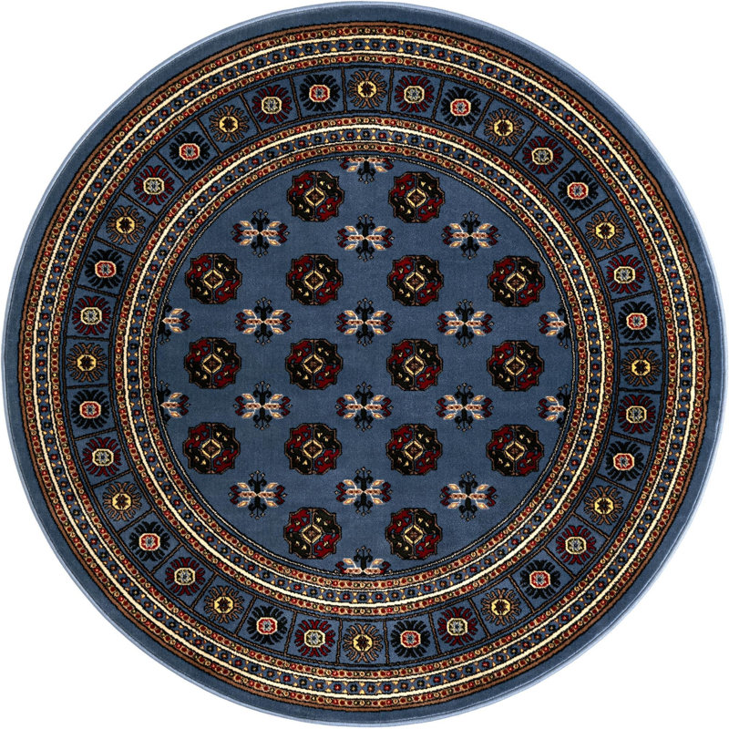 Tapis Balikh Dequone, Rond 5 pi 3 po