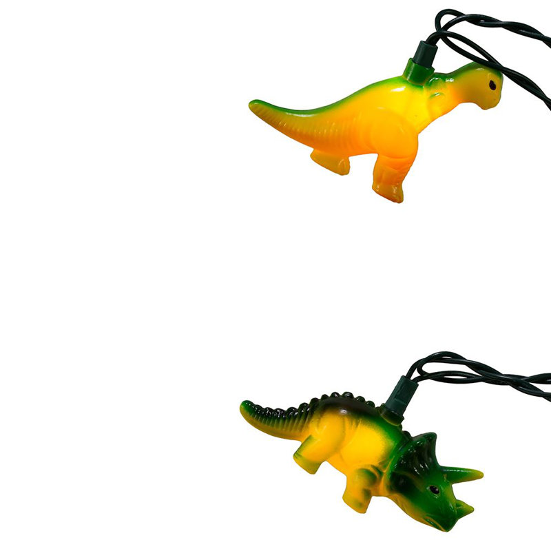 Ensemble de lumières pour dinosaure intérieur / extérieur UL 9 lumières Kurt Adler, 9 pi