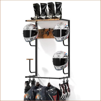 Metal Wall Mounted Sports Rack