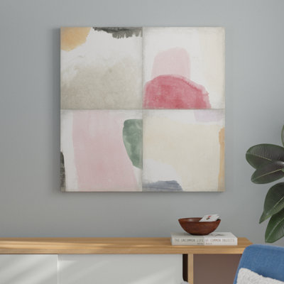 Pastel Tile III by June Erica Vess - Painting