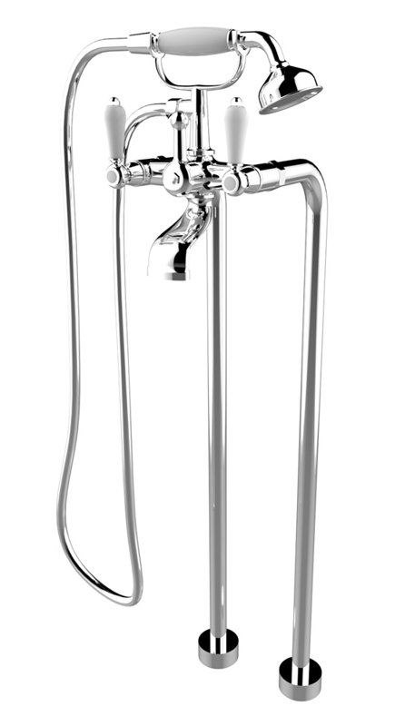 Robinet de baignoire sur pattes Pristine