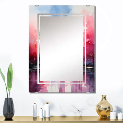 Saadi - Miroir mural décoratif gratte-ciel MIR142119