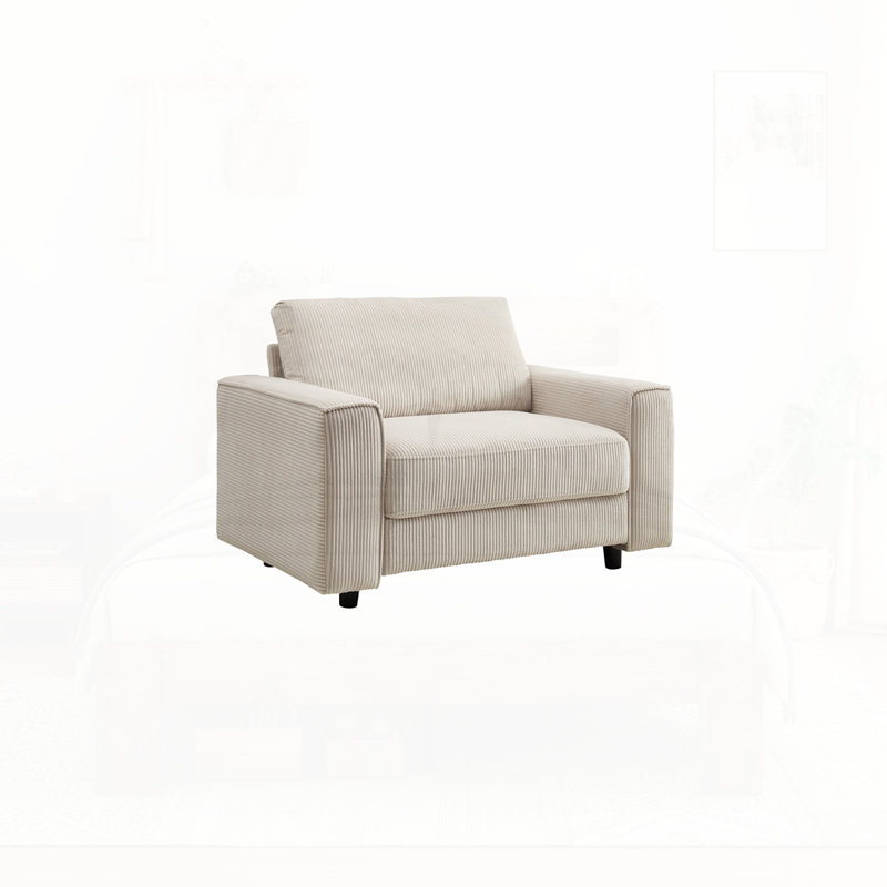 Chaise moderne et minimaliste, Beige