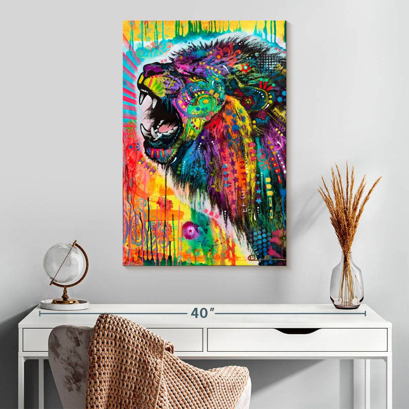 Brampt South African Lion, 30" H x 20" W
