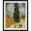 «Road with Cypresses, 1890» par Vincent Van Gogh, reproduction d'art