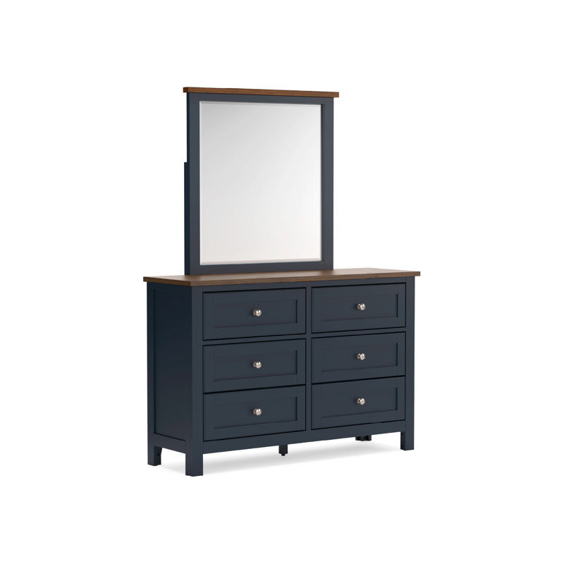 Commode et miroir Leani