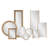 Anthea Solid Wood Asymmetrical Mirror-591038683