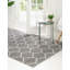 Tapis gris clair Lllan-43011742
