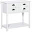 Armoire à café, buffet, armoire blanche