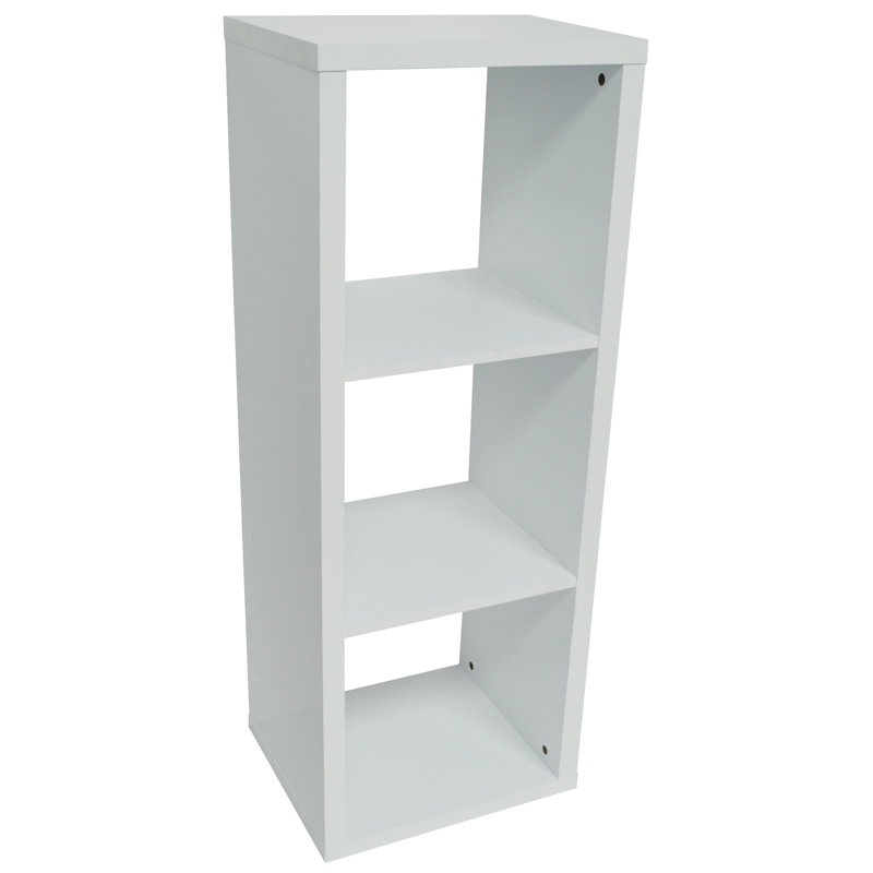 Multimedia Storage Rack, White