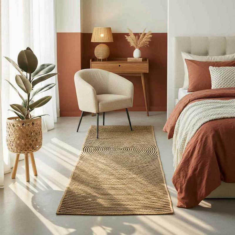 Solid Colour Standard Area Rug, Runner 60 x 400cm