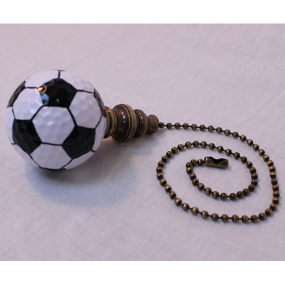 Chaîne de porte-ventilateur de plafond boule de football
