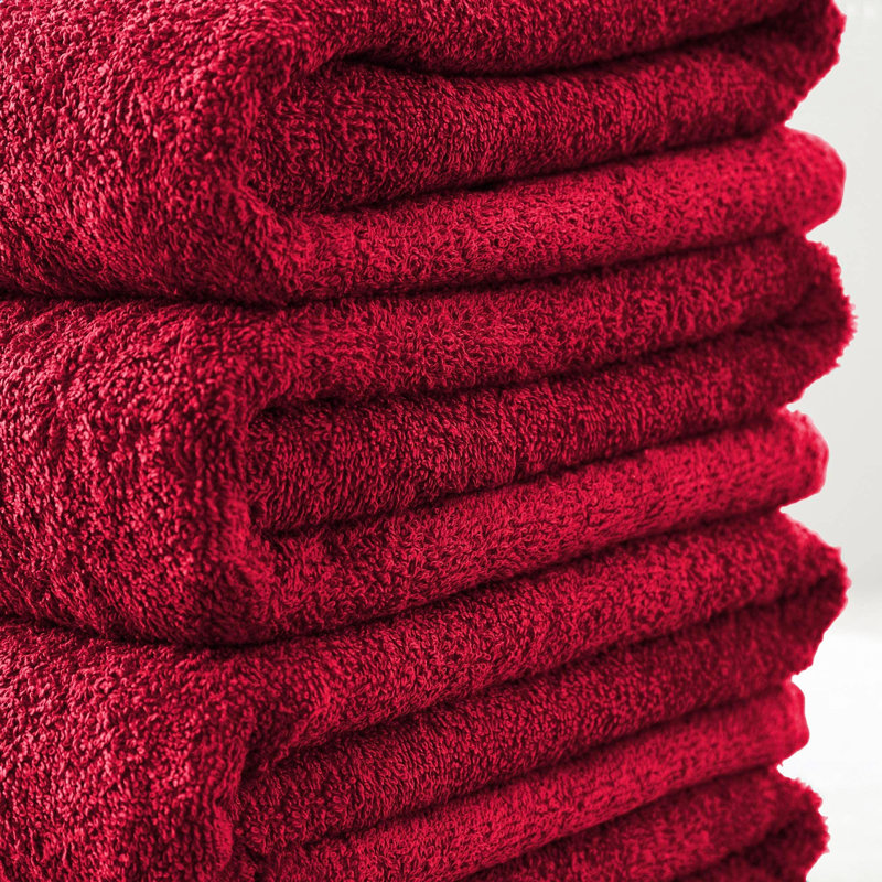 Jacie Bath Towel, Red