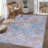 Yellow Washable Rug 3x5 Area Rug (Yellow, 3' x 5')-835200399