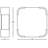 Bryce Glass Flush Mount-65972291