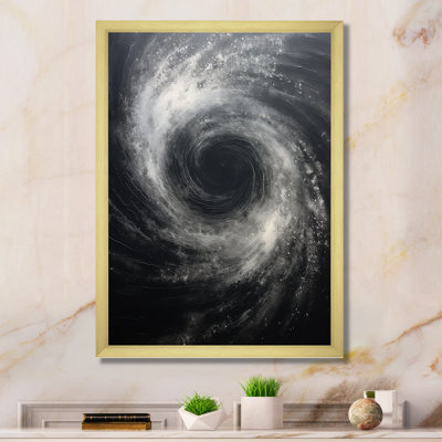 Clata " Black Cosmic Current Spiral "