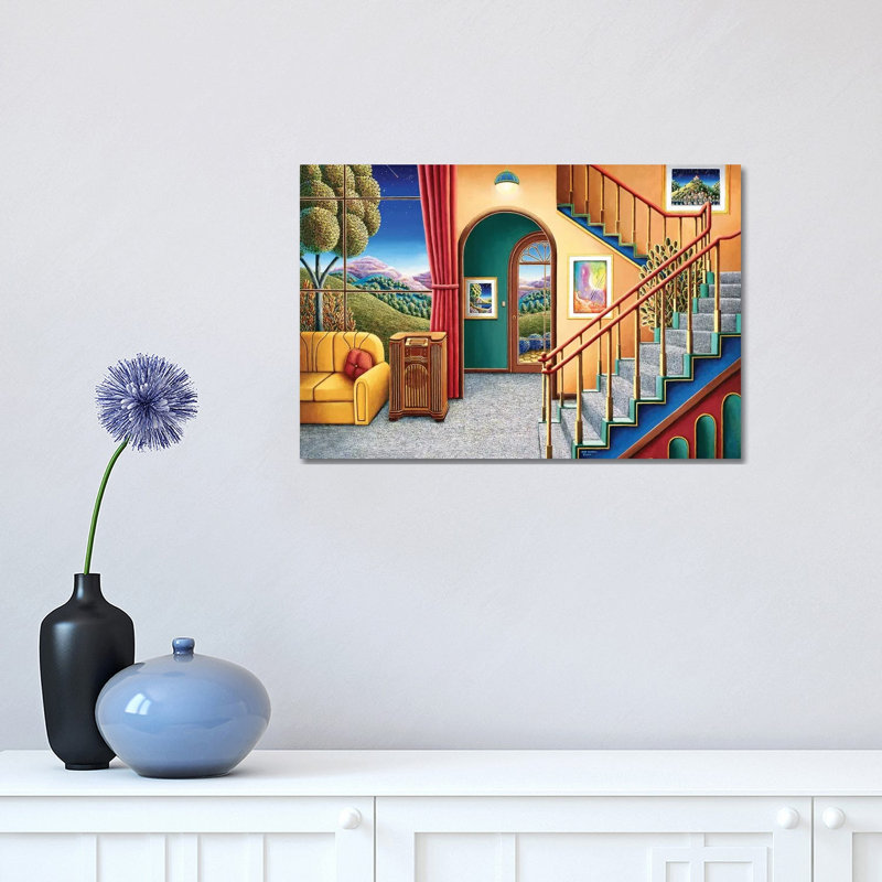 Radio Days XII by Andy Russell - Wrapped Canvas Print, 30.48 cm H x 45.72 cm W x 1.91 cm D