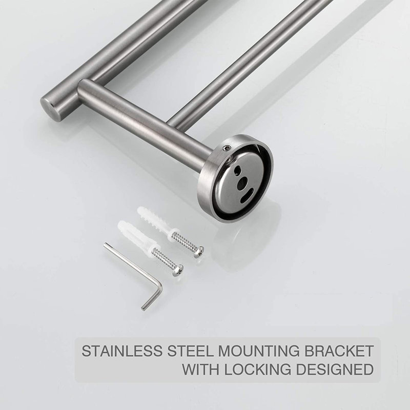 5 - Piece Bathroom Hardware Set, Brushed Nickel