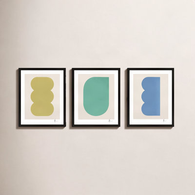 Keyhole 4-6. Set Of 3 by Lee Lessem