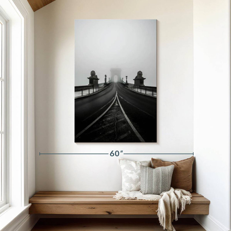 Pont Mehar Danube à Budapest, H 48 po x l 32 po