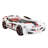 Kumra Twin-Size Race Car Bed, Remote Control, LED Lights, Sound FX, License Plate by Zoomie Kids-2082467634