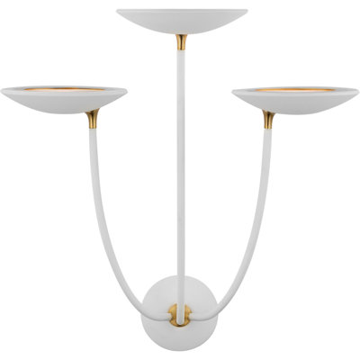 Thomas O'Brien Keira Large Triple Sconce