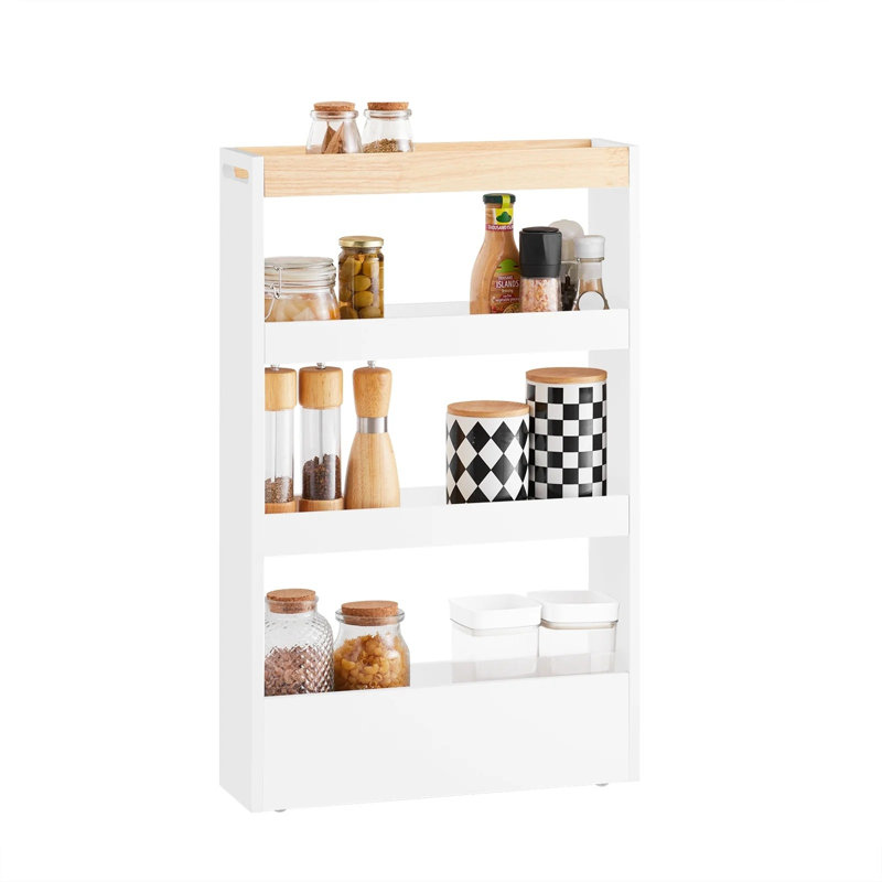 Wood Bar Cart