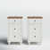 Allyssa End Table Set with Storage and Built-In Outlets