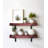 2 Piece Oak Bracket Shelf-94461876
