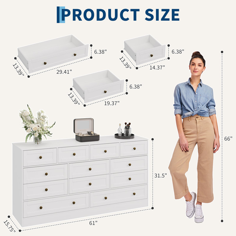 Commode 12 tiroirs Modern